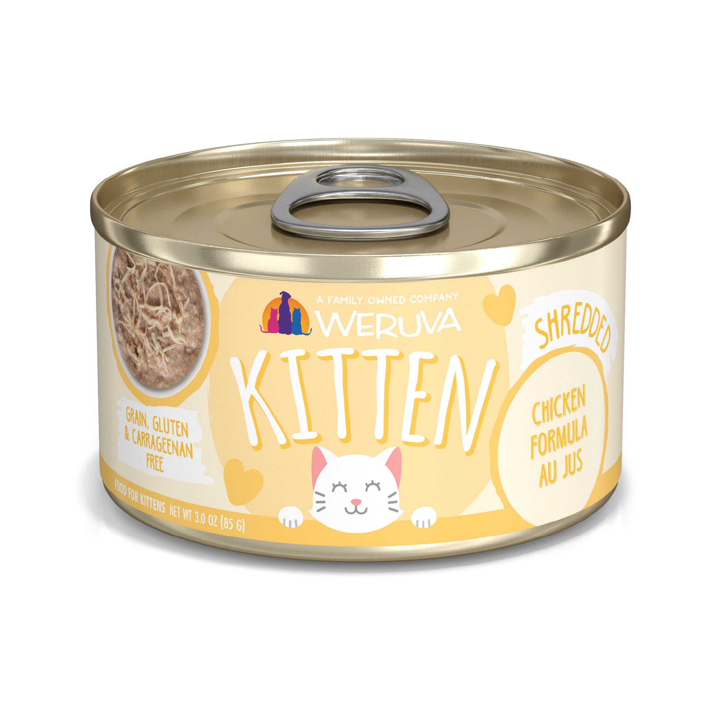 How much canned food for kitten best sale