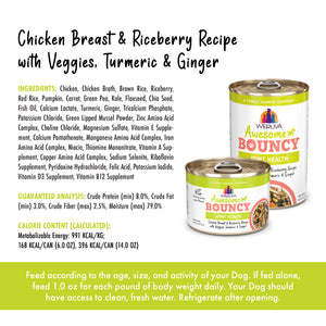 Awesome Bouncy Chicken Breast & Riceberry Recipe with Veggies, Turmeric, & Ginger