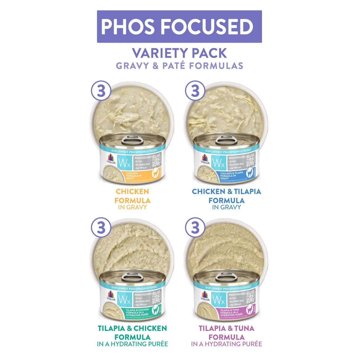 Phos Focused Gravy & Paté Formulas